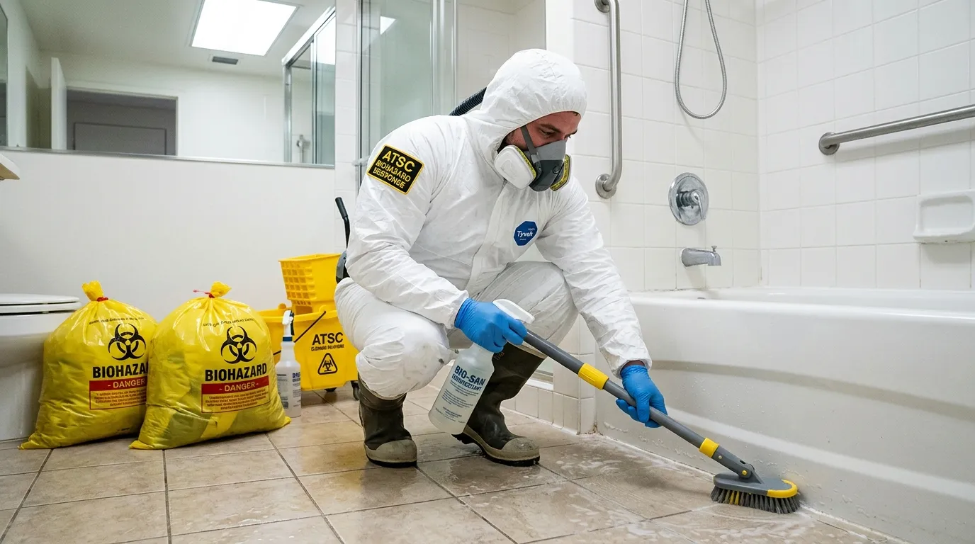 Decontamination equipment deployed for Blood Cleanup in Coconut Creek